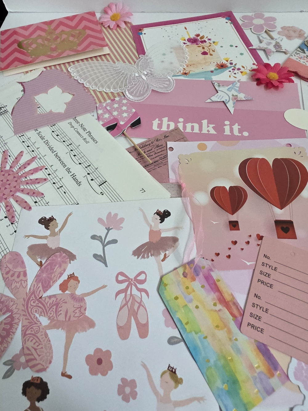 Scrap Paper Pack Journals Mixed Media